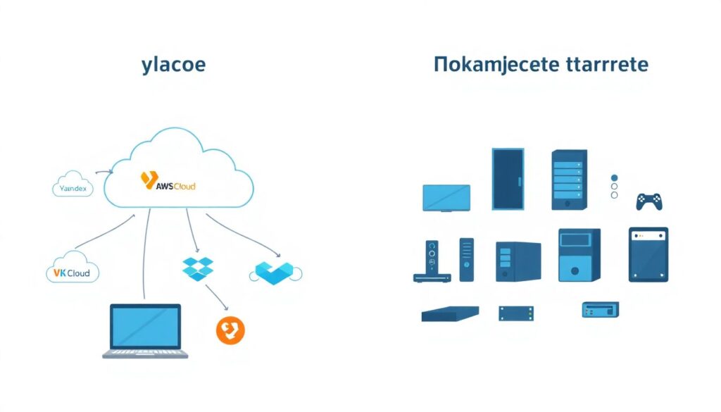 Как хранить данные в облаке и локально на устройстве - иллюстрация