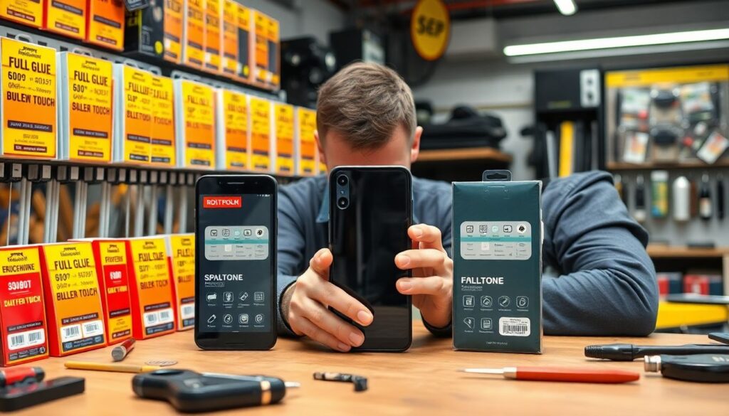 Обзоры защитных стекол и их влияние на сенсор - иллюстрация