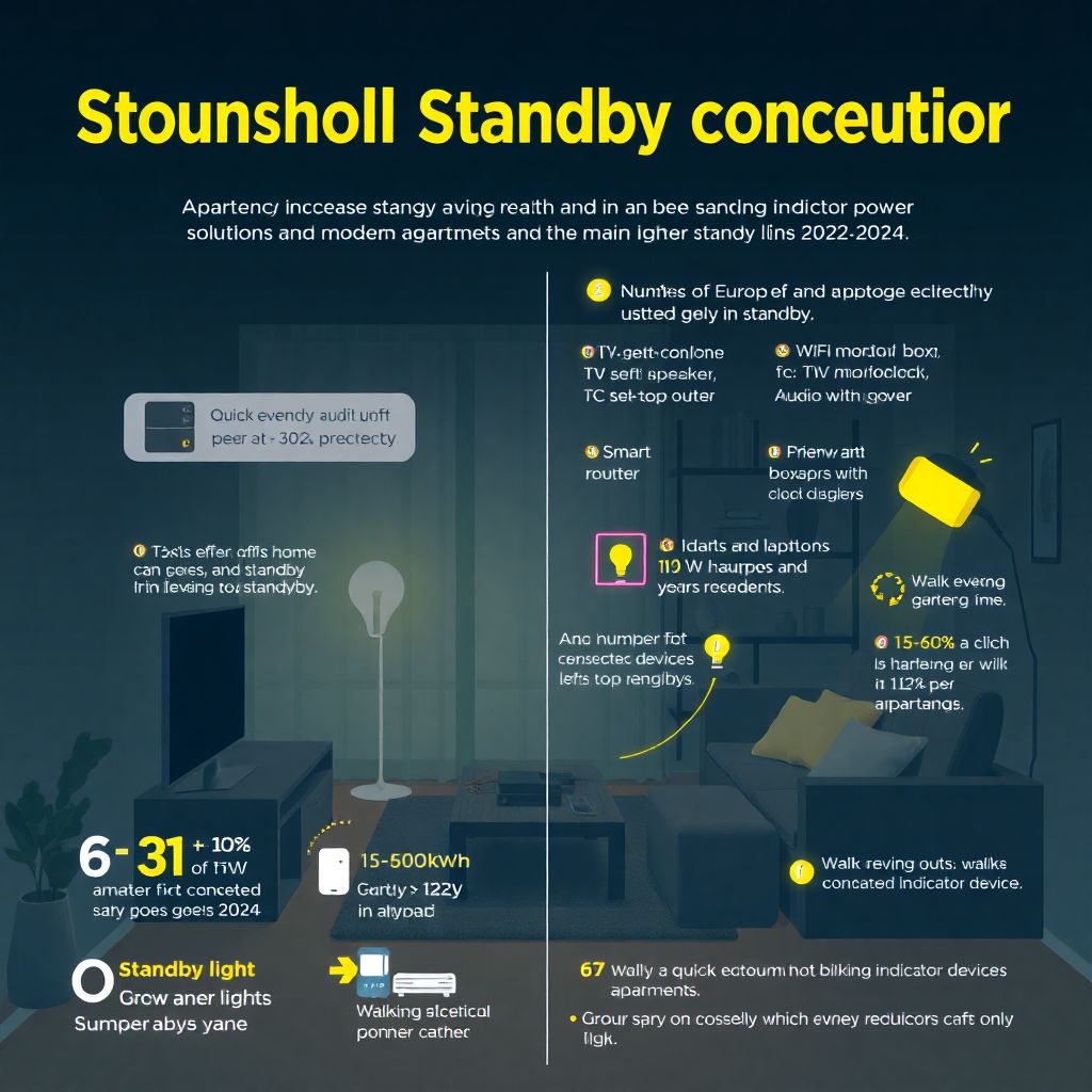 Как снизить потребление энергии в режиме ожидания дома и в офисе