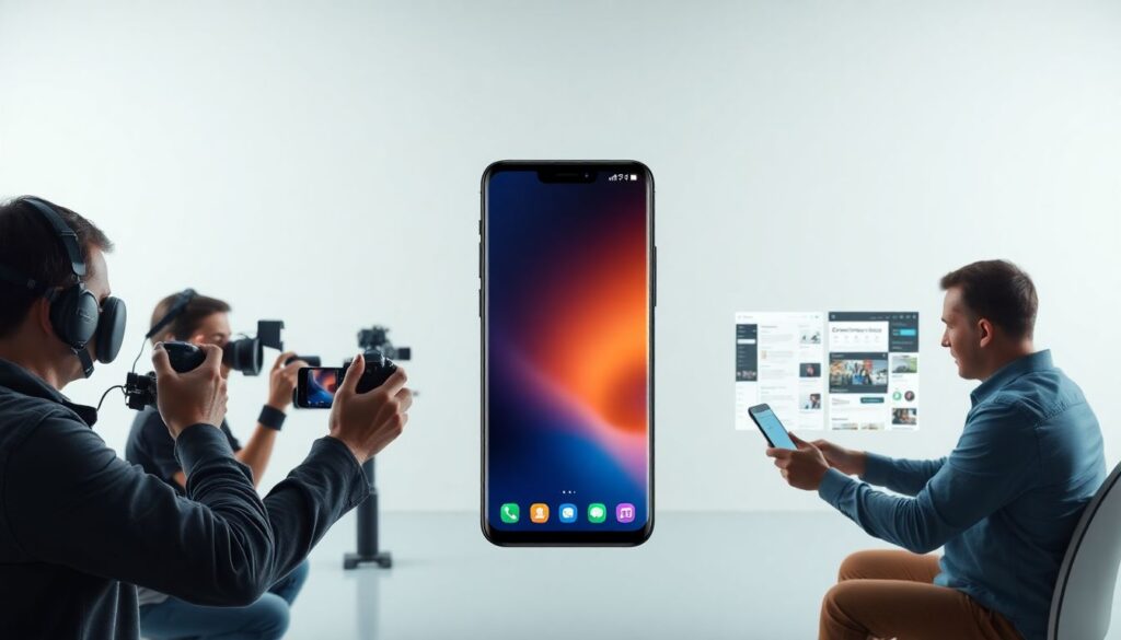 Сравнение бюджетных и премиум-сегментов смартфонов - иллюстрация