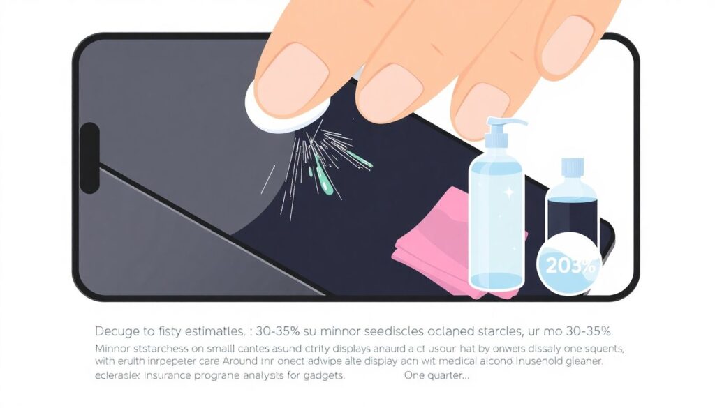 Как правильно чистить экран смартфона без риска повредить покрытие - иллюстрация