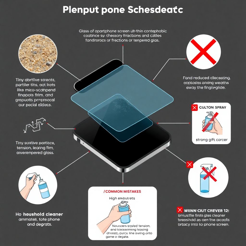 Как правильно чистить экран смартфона без риска повредить его покрытие