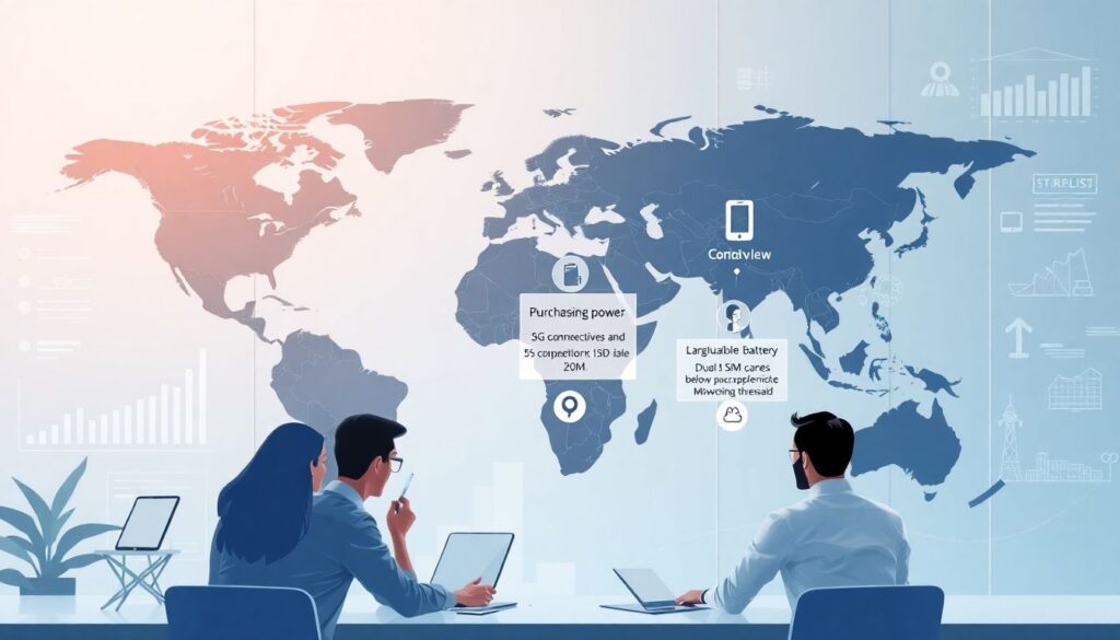 Новости рынков смартфонов: выпуск новых моделей в разных регионах - иллюстрация