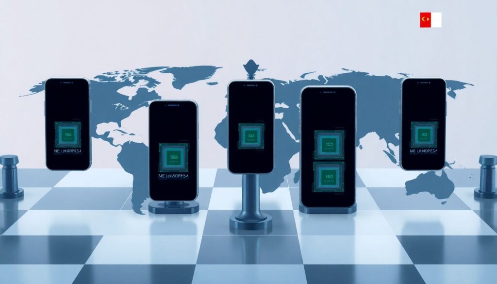 Новости рынков смартфонов: выпуск новых моделей в разных регионах - иллюстрация