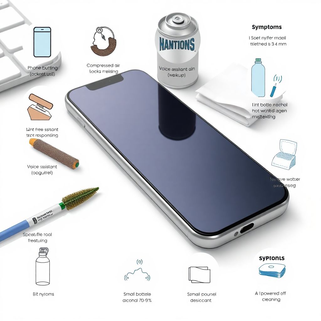 Как поддерживать чистоту аудиодатчиков и микрофонов без риска поломки