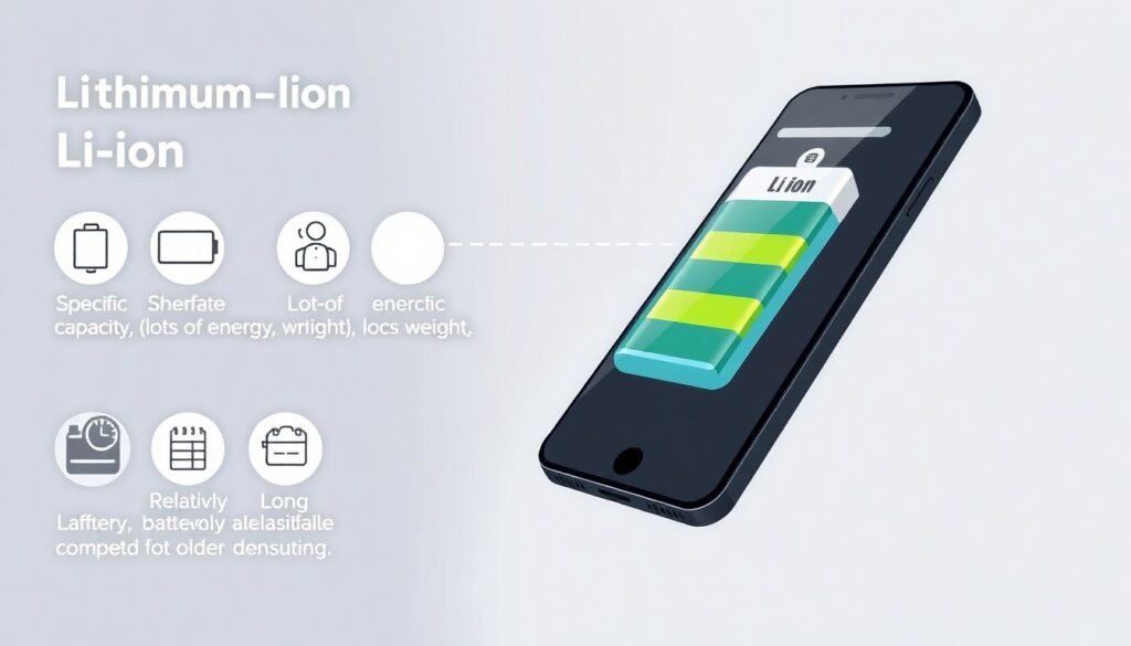 Какие бывают виды аккумуляторов в смартфонах - иллюстрация