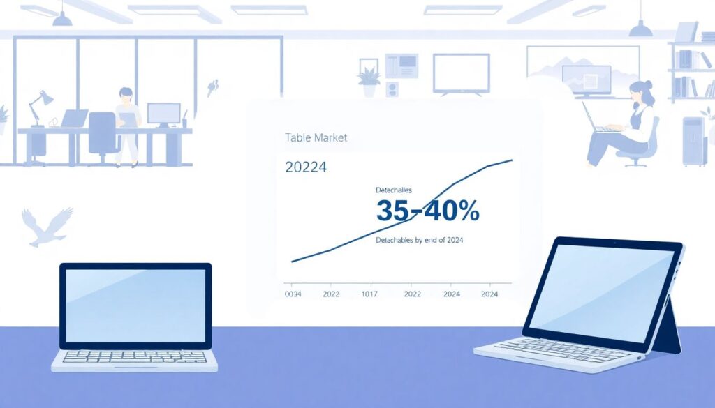 Обзоры моноблоков и планшетов с клавиатурой - иллюстрация