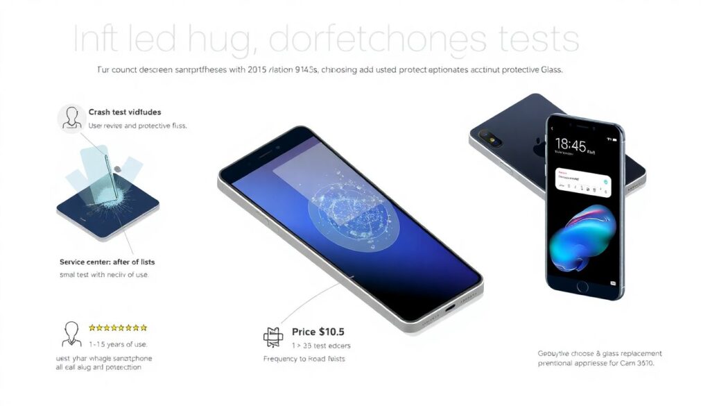 Новости смартфонов со встроенной защитой экрана - иллюстрация