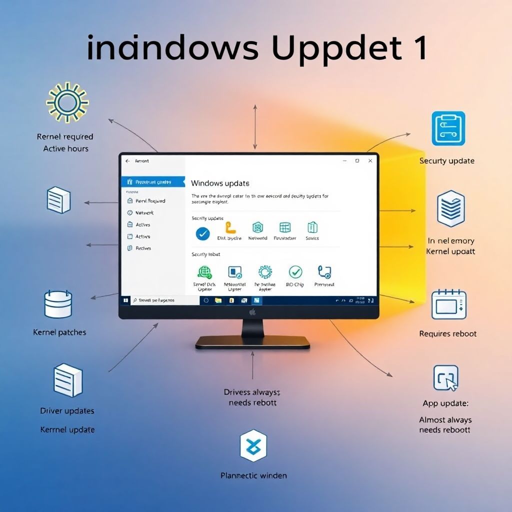 Какие обновления ПО чаще всего требуют перезагрузку системы и почему