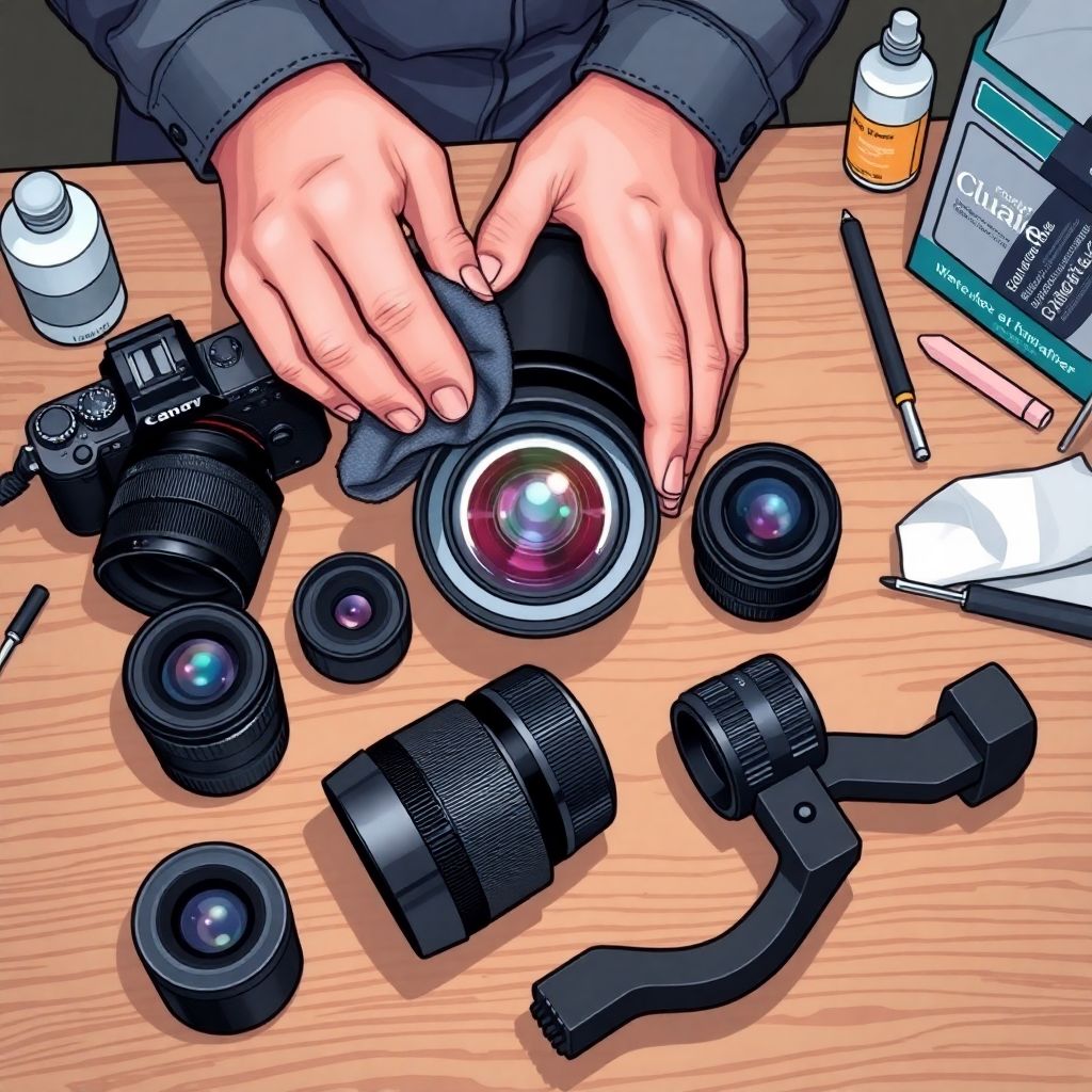 Как ухаживать за линзами камер и стабилизаторами: простое руководство