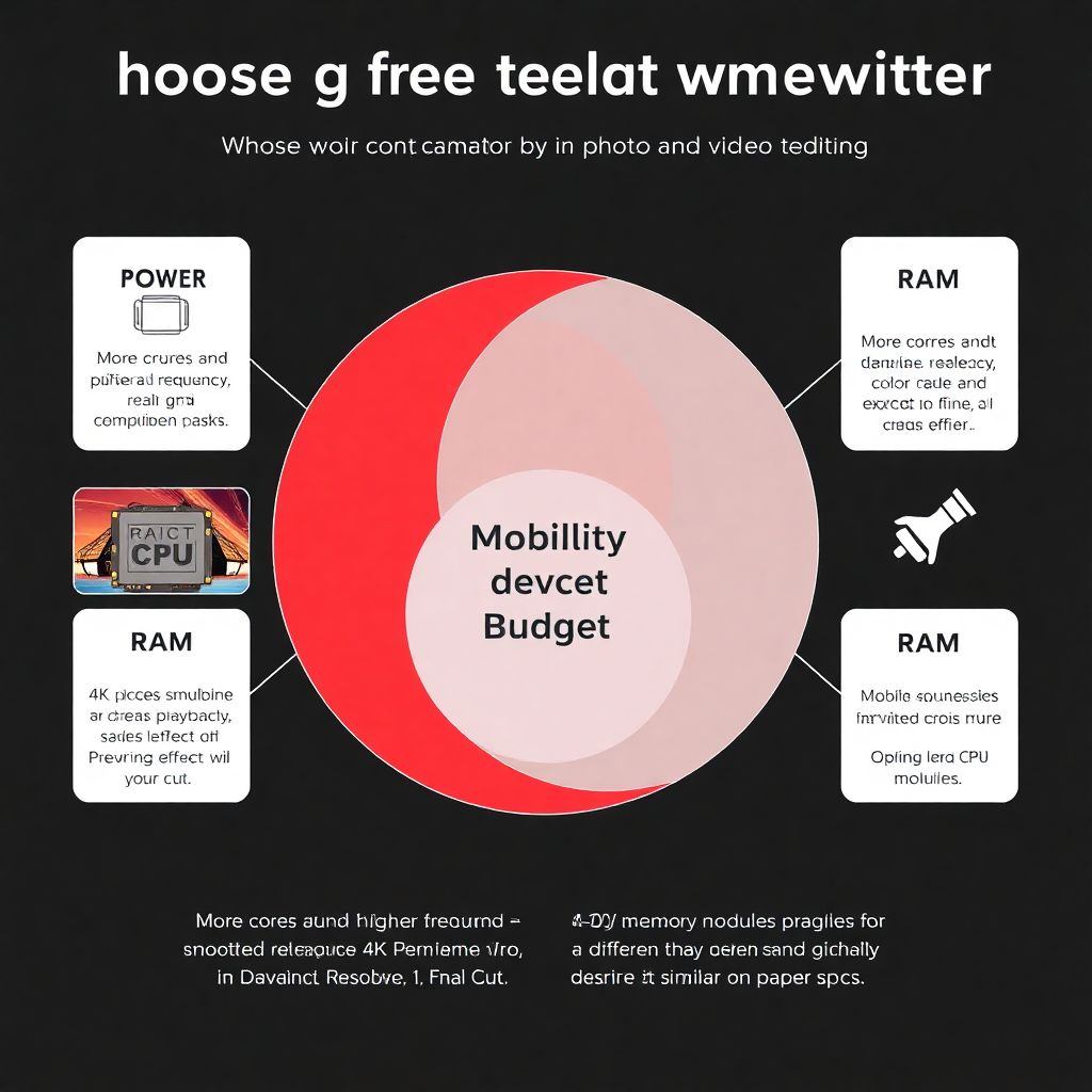 Как выбрать устройство для фото- и видеомонтирования: подробное руководство