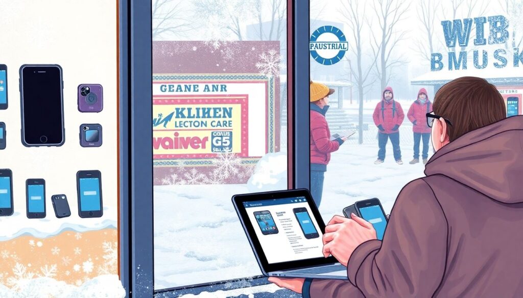 Какие смартфоны лучше в условиях холода - иллюстрация