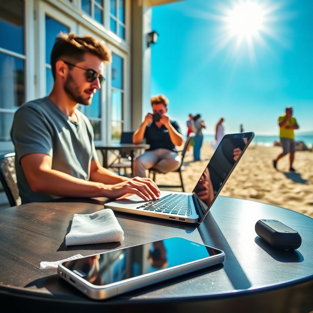 Как ухаживать за экраном в солнечную погоду и защитить его от повреждений