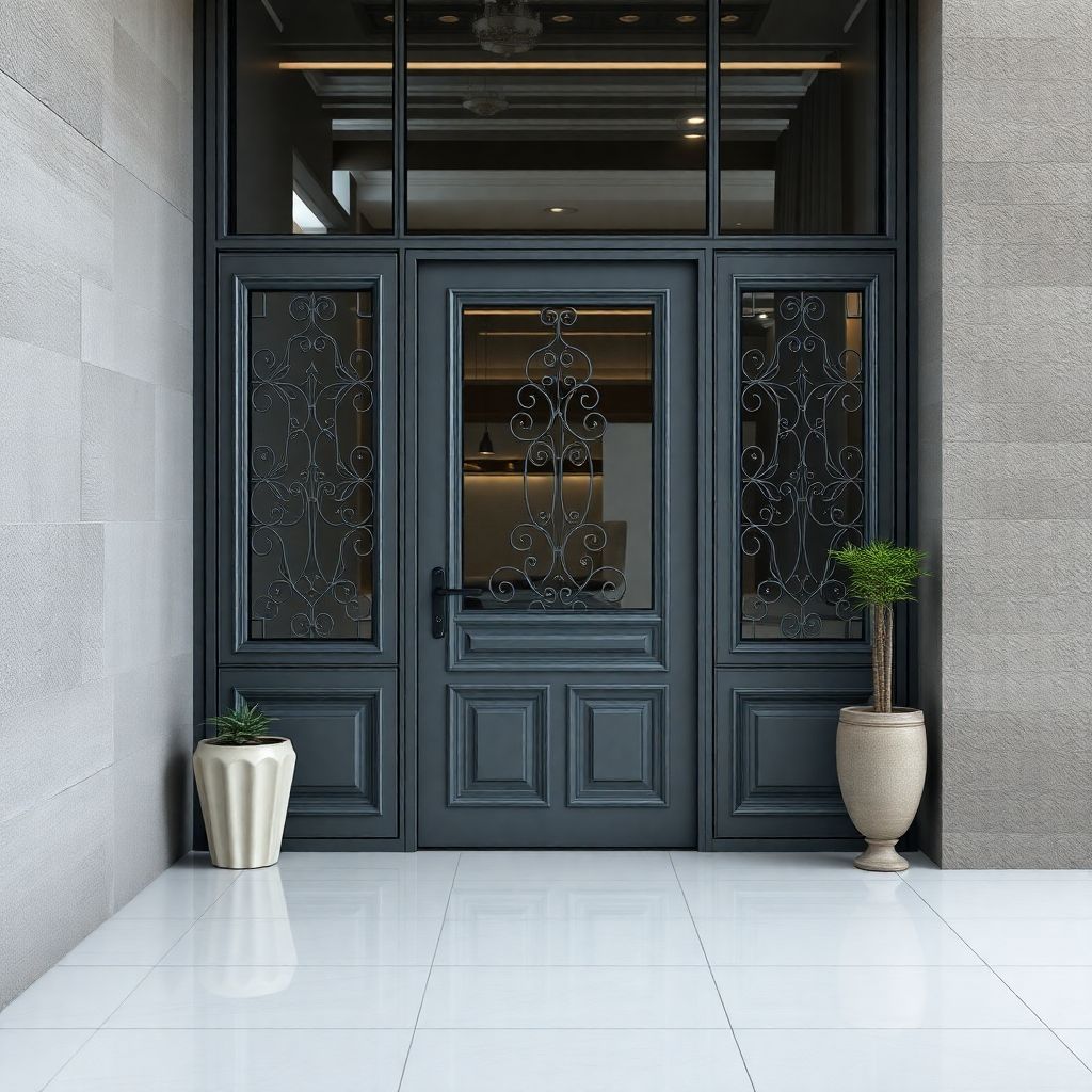 Производство дверей из алюминиевого профиля для устойчивого развития