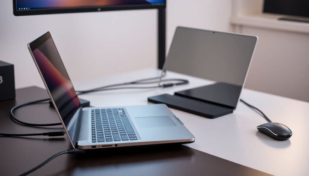 Новости о формате гибридных планшетов и ноутбуков - иллюстрация