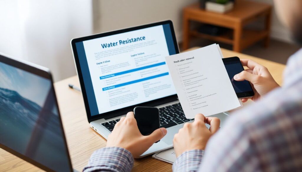 Как выбрать смартфон с устойчивостью к воде и пыли - иллюстрация