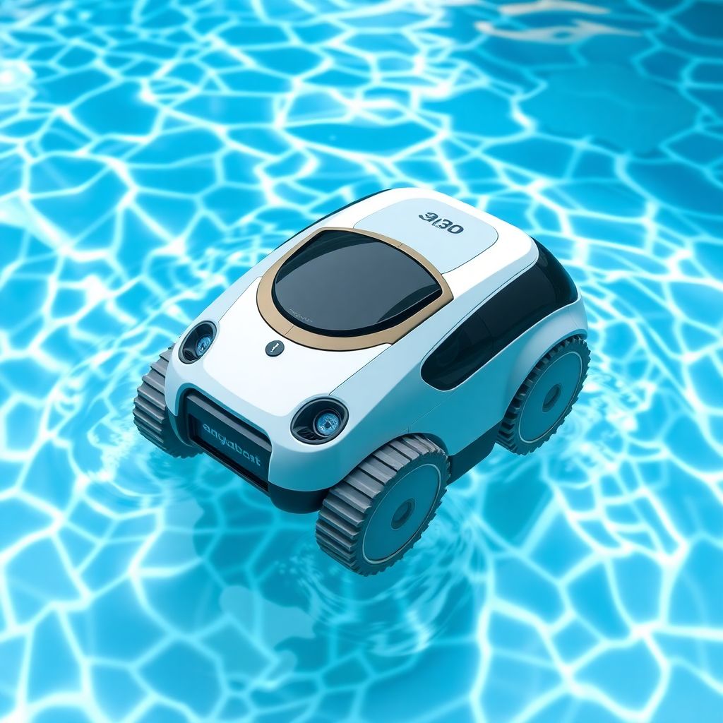 Инновационные роботы Aquabot для эффективной очистки бассейна
