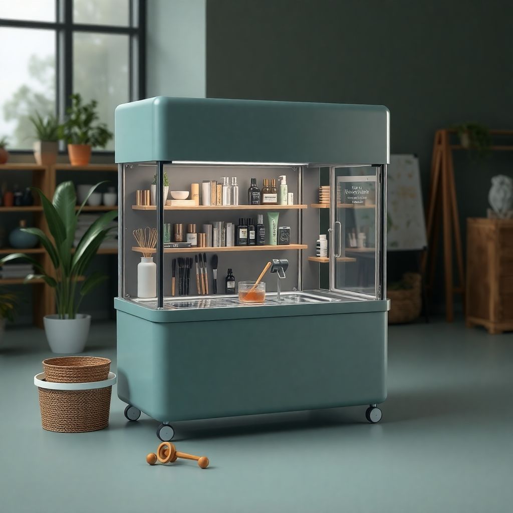 Чемодан визажиста для удобной работы и путешествий