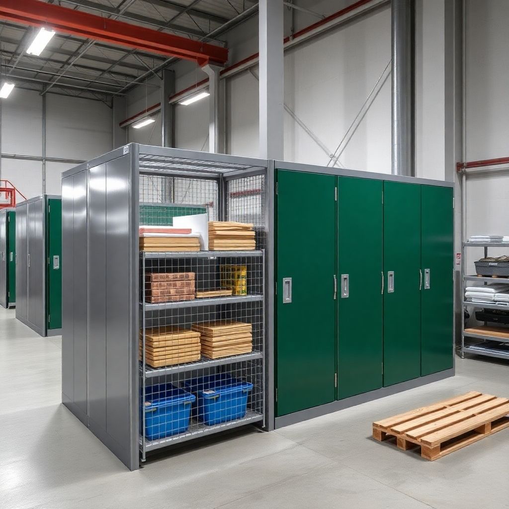 Архивные металлические стеллажи для предприятий с доставкой